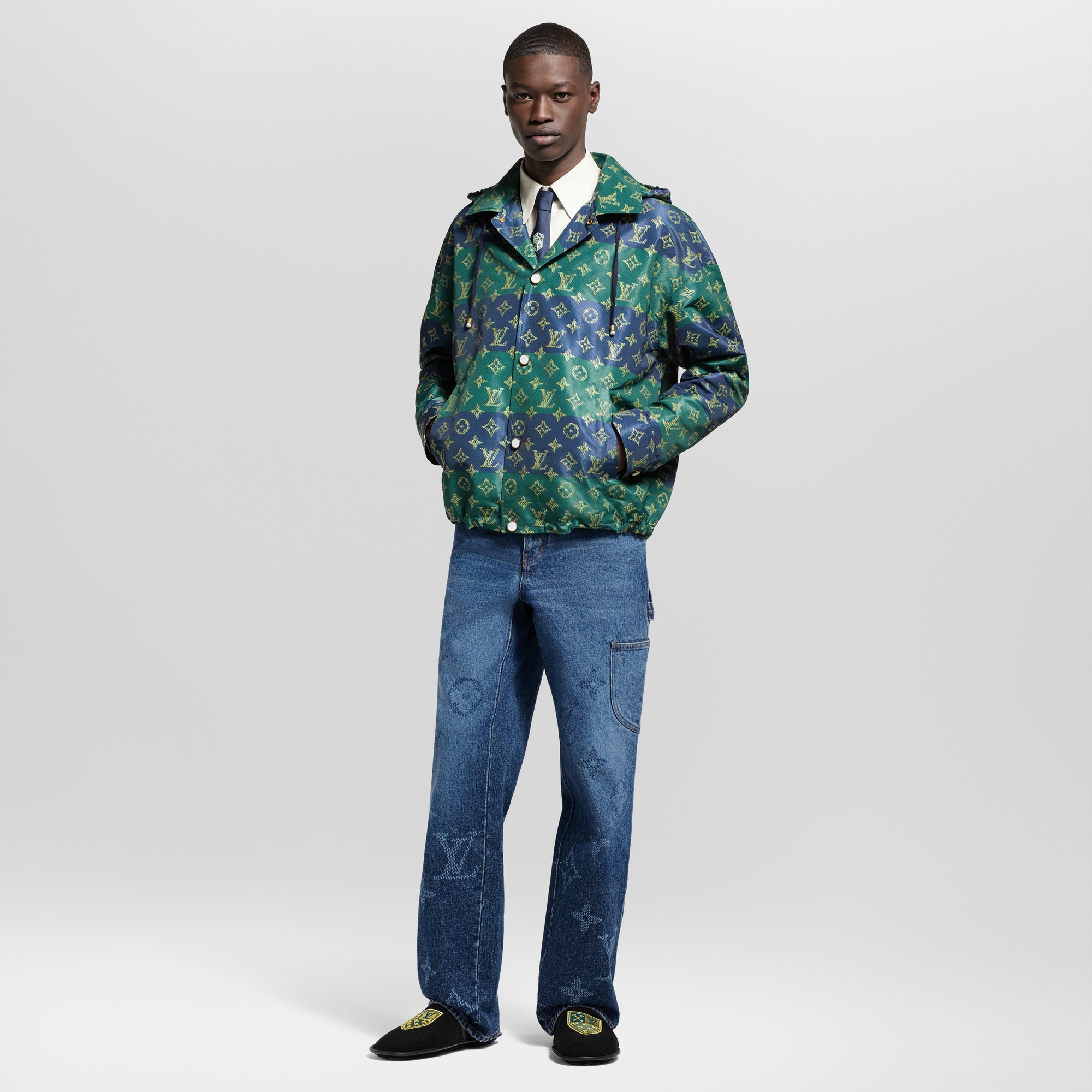 Fringe Hem Toweling Jacket - Ready-to-Wear | LOUIS VUITTON